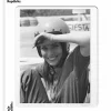 Affiche Jane Birkin Racing 40 X 50 Cm