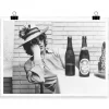 Affiche Mick Jagger Sun 56 X 76 Cm