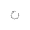 Ama Boucle D'Oreille Gauche Or Noir Et Diamants