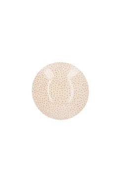 Assiette Creuse En Ceramique "Pois Rouges"