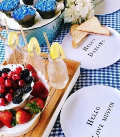 Assiette En Melamine "Hello Buttercup"