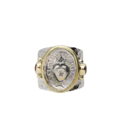 Bague Agnus Dei Argente