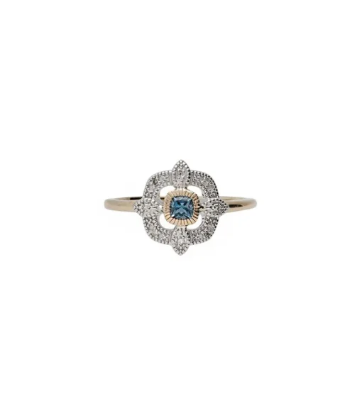 Bague Bettina London Blue Topaz