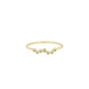 Bague Diamants Torsades