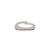 Bague Galet En Email Pail Or