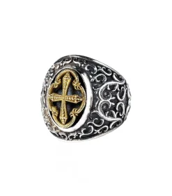 Bague Idylle En Argent Et Or
