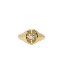 Bague Make A Wish Jaune Vermeil