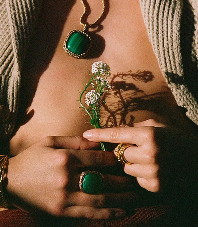Bague Miki Malachite