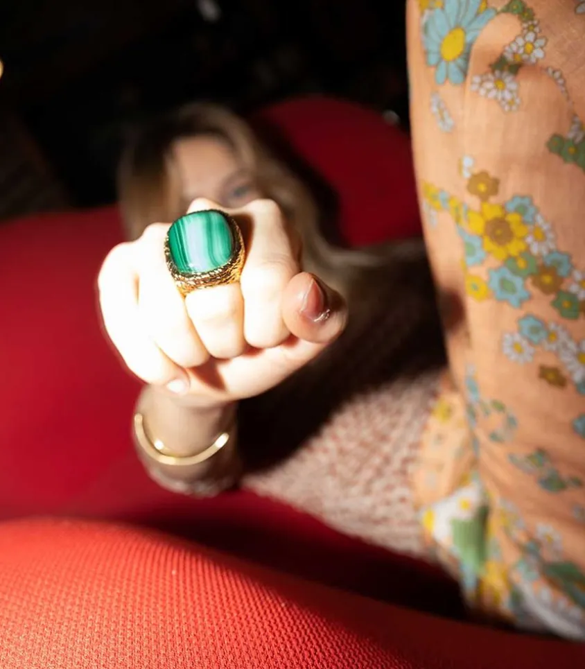 Bague Miki Malachite