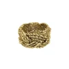 Bague Miki Tressee Doree