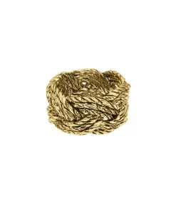 Bague Miki Tressee Doree
