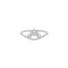 Bague Nude Petit Modele Or Blanc Et Diamants