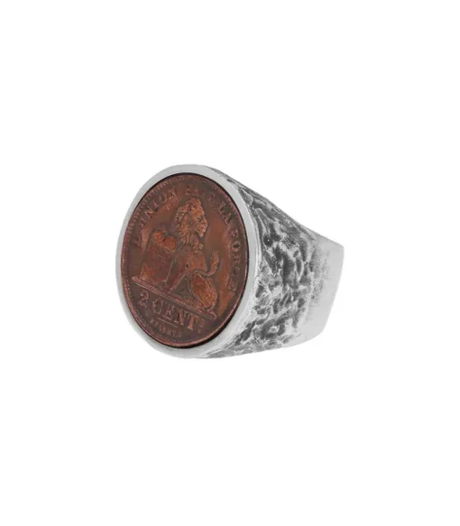 Bague Piece Constitution Argent