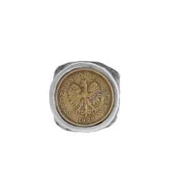 Bague Piece Polita Polska Argent