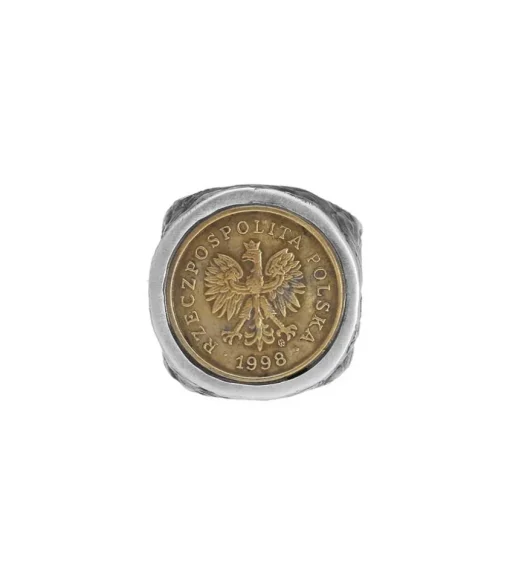 Bague Piece Polita Polska Argent