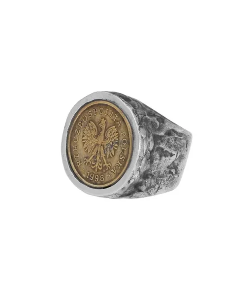 Bague Piece Polita Polska Argent