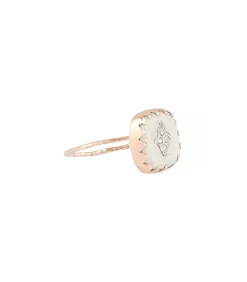 Bague Pierrot Blanc Et Diamants