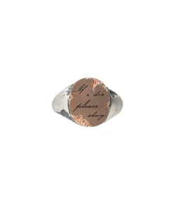 Bague Please Stay Red Gold