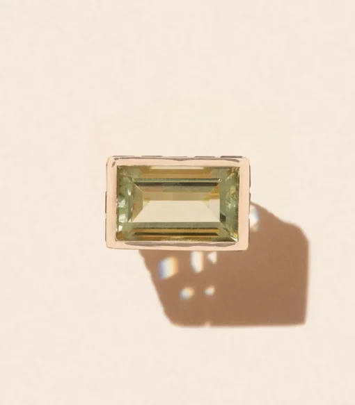 Bague Poppy Green Amethyst