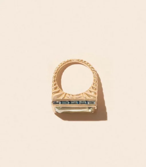 Bague Poppy Green Amethyst