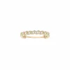 Bague Romeo Et Juliette Or Jaune Et Diamants