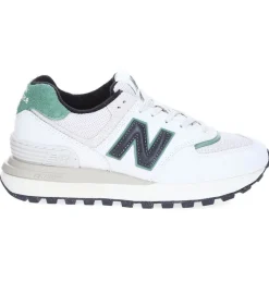 Baskets 574 Blanc Et Vert