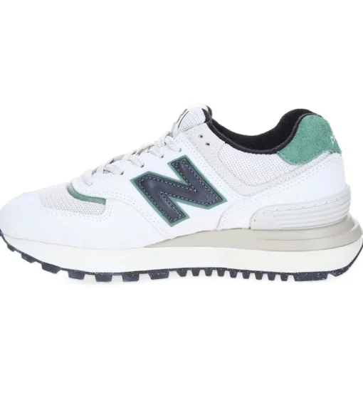 Baskets 574 Blanc Et Vert