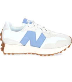 Baskets 327 Moonbeam Et Mercury Blue