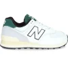 Baskets 574 White Green
