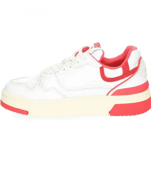 Baskets Clc Blanc Et Rouge