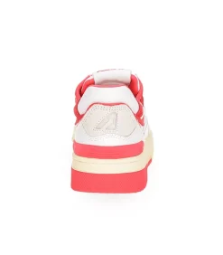 Baskets Clc Blanc Et Rouge