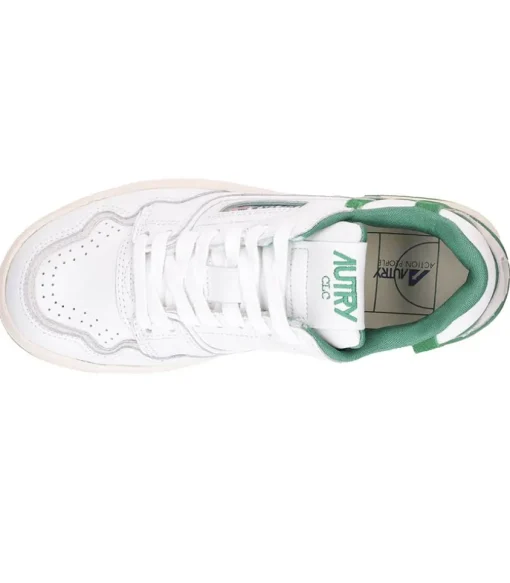 Baskets Clc Blanc Et Vert