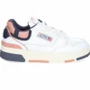 Baskets Clc Blanc, Rose Et Bleu