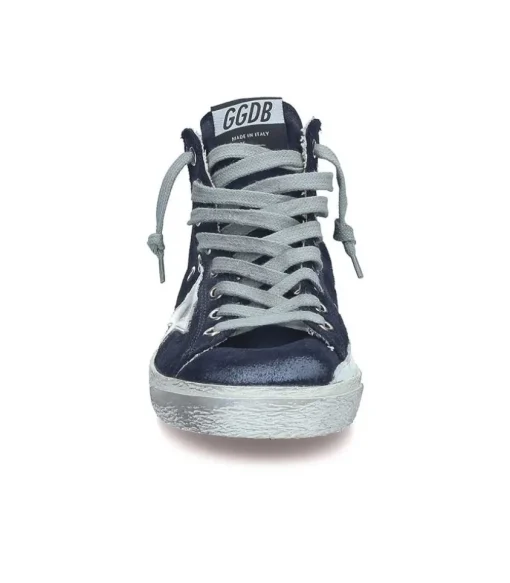 Baskets Francy Classic Cuir Suede Marine