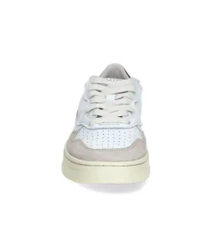 Baskets Homme Medalist Cuir Suede Blanc/Navy Blue