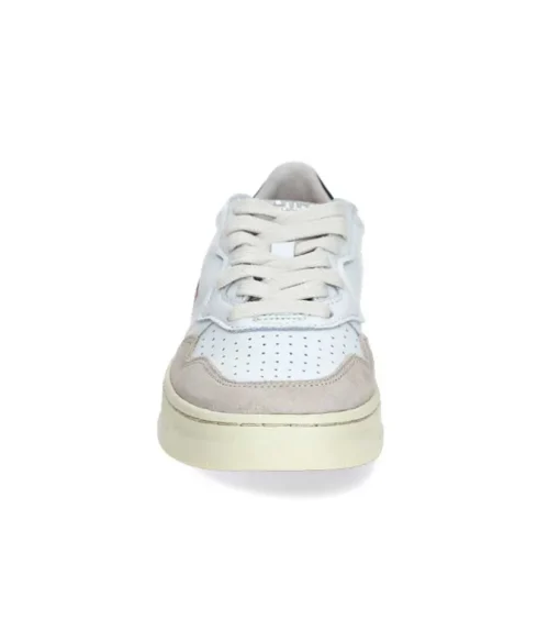 Baskets Homme Medalist Cuir Suede Blanc/Navy Blue