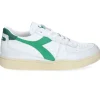 Baskets Homme Mi Low Used Bianco/Verde Verdeggiante