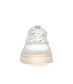 Baskets Low Leather & Suede White Game Set Match