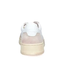 Baskets Low Leather & Suede White Game Set Match