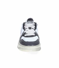 Baskets Medalist Low Super Vintage Blanc Argent Et Noir