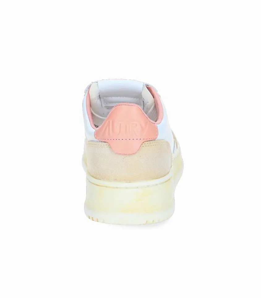 Baskets Medalist Low Super Vintage Blanc Jaune Et Sashimi