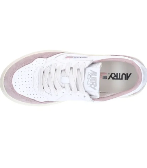 Baskets Medalist Low White/Nude