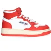 Baskets Medalist Mid Blanc Et Orange