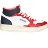 Baskets Medalist Super Vintage Blanc Rouge Bleu