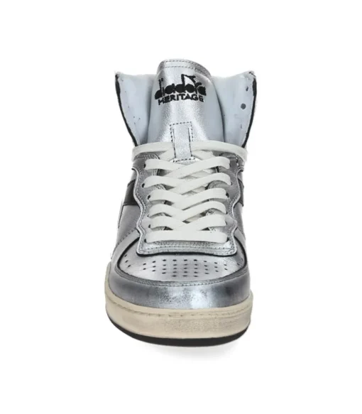 Baskets Mi Silver Used Argento/Nero
