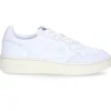 Baskets Open Low Leat White