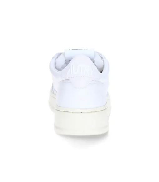 Baskets Open Low Leat White