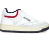 Baskets Open Mid Cut White/Usa