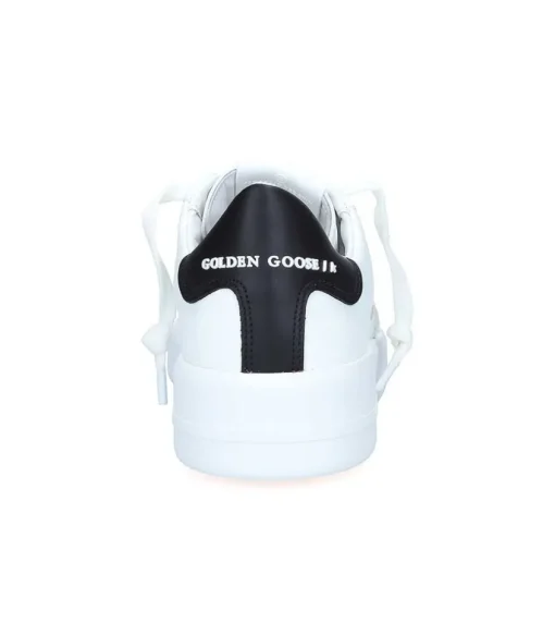 Baskets Purestar Cuir Blanc Noir