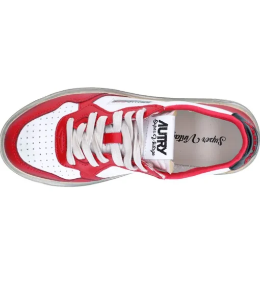 Baskets Super Vintage Capsule White/Black/Rouge